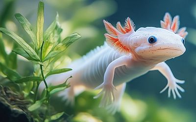 Axolotlklein 400x250